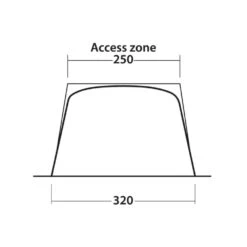 Outwell Touring Canopy Poled 12 Outwell Touring Canopy Poled -Vango Camping Shop 111252 touring canopy drawing other5