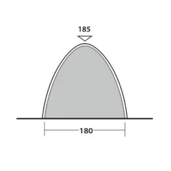 Outwell Free Standing Inner L 12 Outwell Free Standing Inner L -Vango Camping Shop 111340 free standing inner l drawing other4 1