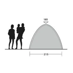Outwell Free Standing Inner L 13 Outwell Free Standing Inner L -Vango Camping Shop 111340 free standing inner l drawing other5 1