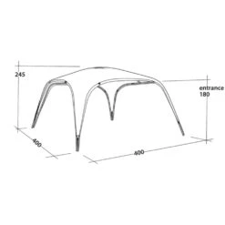 Outwell Event Lounge XL 4m (2023) 16 Outwell Event Lounge XL 4m (2023) -Vango Camping Shop 111365 event lounge xl drawing perspective2
