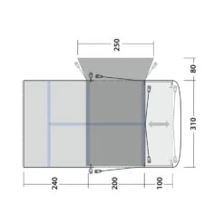 Outwell Jonesville 440sa Flex Awning 22 Outwell Jonesville 440sa Flex Awning -Vango Camping Shop 111412 jonesville 440sa flex drawing floorplan3