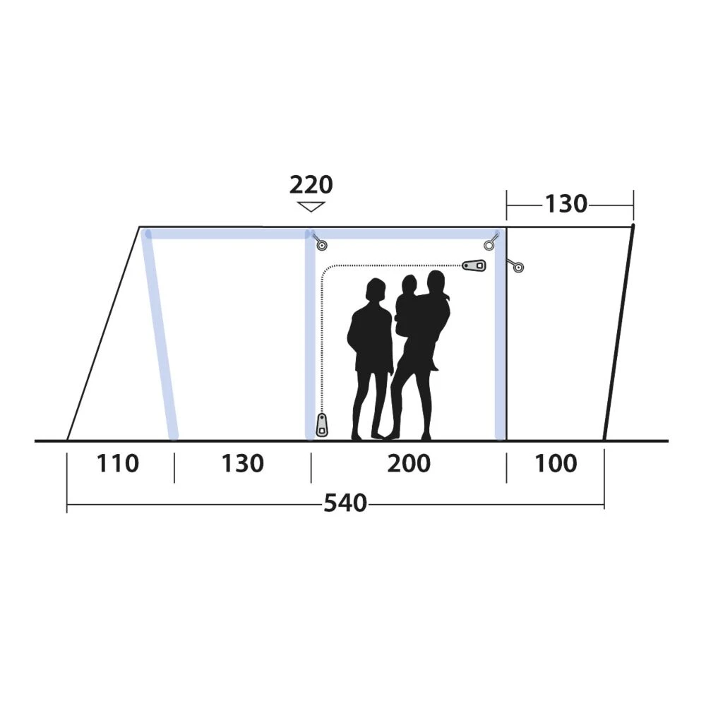 Outwell Jonesville 440sa Flex Awning 7 Outwell Jonesville 440sa Flex Awning - Image 5