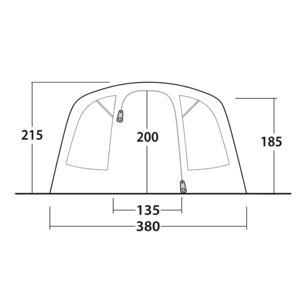 Outwell Colorado 6 Air Tent (2025) - Image 4