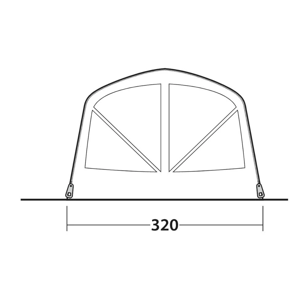 Outwell Flagstaff 5 Air Tent (2025) 12 Outwell Flagstaff 5 Air Tent (2025) - Image 10