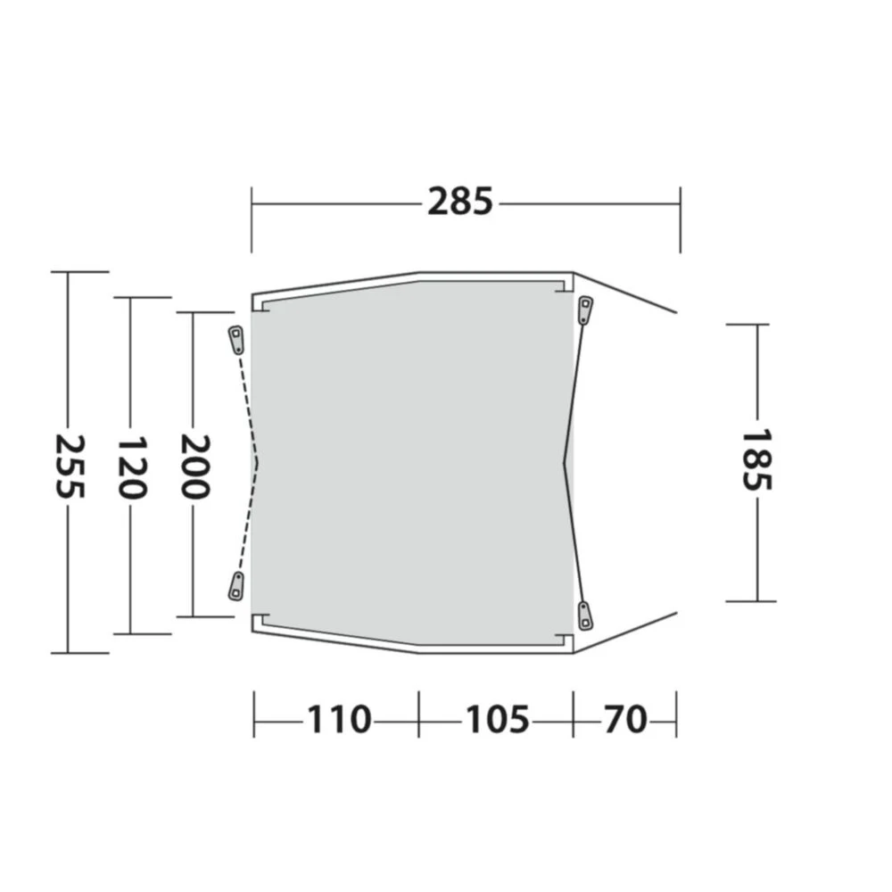 Outwell Dunecrest L Awning (2025) 4 Outwell Dunecrest L Awning (2025) - Image 3