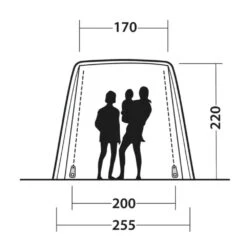 Outwell Dunecrest L Awning (2025) 20 Outwell Dunecrest L Awning (2025) -Vango Camping Shop 111498 dunecrest l drawing other4