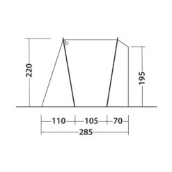 Outwell Dunecrest L Awning (2025) 21 Outwell Dunecrest L Awning (2025) -Vango Camping Shop 111498 dunecrest l drawing other5