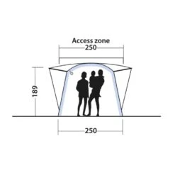 Outwell Daytona Air Awning (175-200cm) (2025) -Vango Camping Shop 111501 daytona air drawing other4