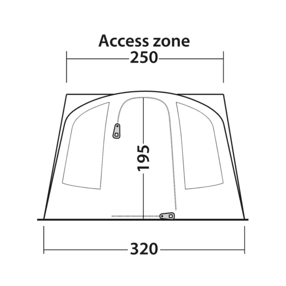 Outwell Fresno Awning (175-200cm) (2025) 8 Outwell Fresno Awning (175-200cm) (2025) - Image 6