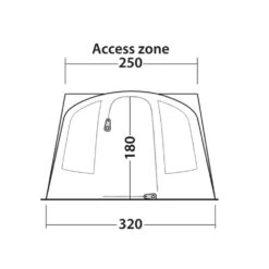 Outwell San Diego Awning (2025) -Vango Camping Shop 111506 san diego drawing other4