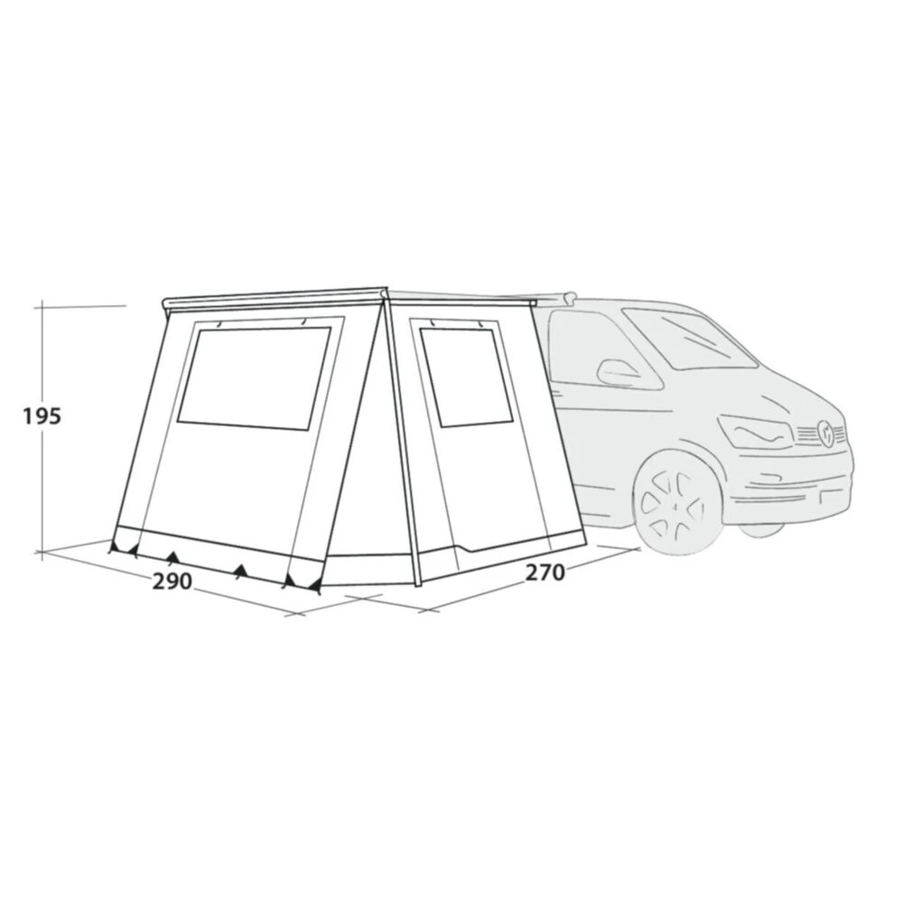 Outwell Backroads Awning Room (2025) 6 Outwell Backroads Awning Room (2025) - Image 4