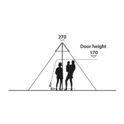 Easy Camp Moonlight Tipi Tent -Vango Camping Shop 120381 moonlight tipi drawing other4