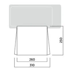 Easy Camp Voss Canopy 11 Easy Camp Voss Canopy -Vango Camping Shop 120464 voss canopy drawing floorplan3