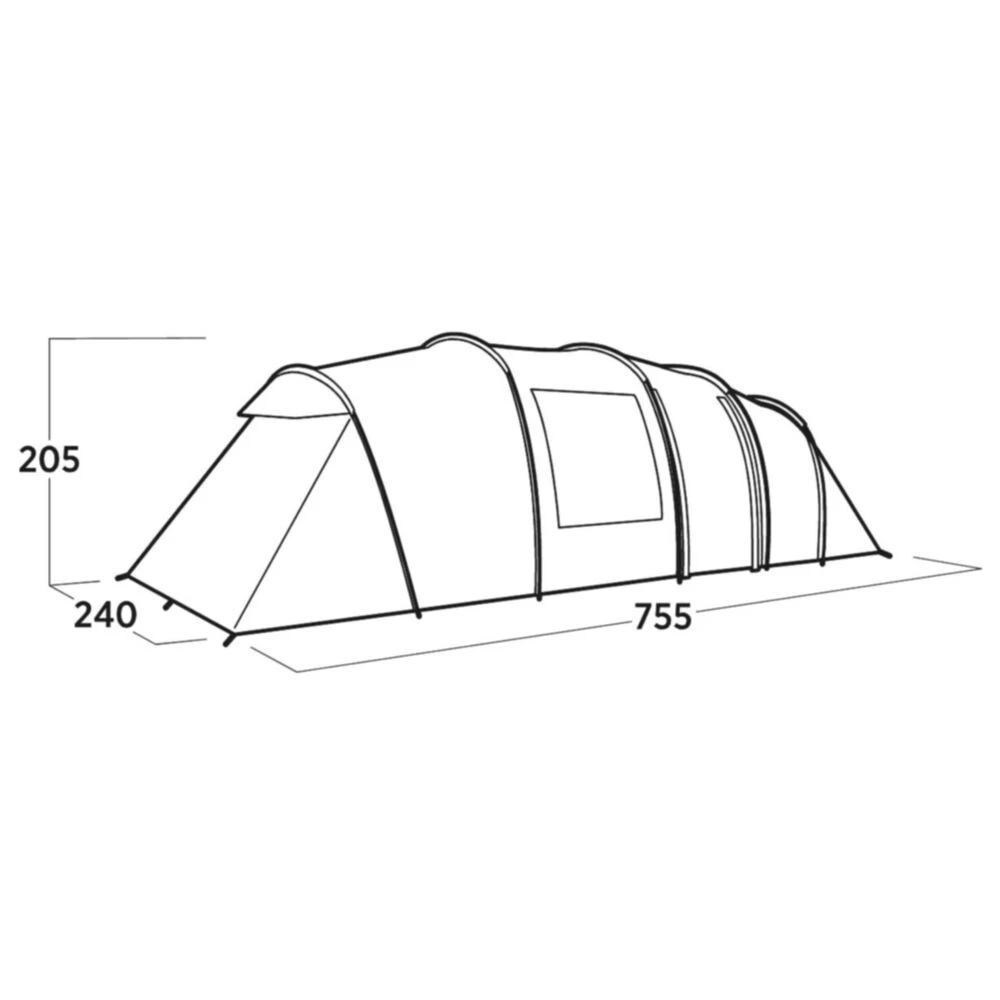 Easy Camp Leka Twin 8 Tent (2025) 6 Easy Camp Leka Twin 8 Tent (2025) - Image 4