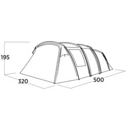 Easy Camp Bokna 5 Tent (2025) -Vango Camping Shop 120495v25 061