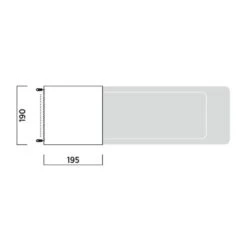 Easy Camp Krossbu Tailgate Awning (2025) -Vango Camping Shop 120503 krossbu drawing floorplan3