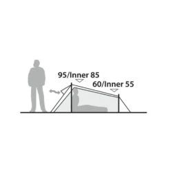 Robens Arrow Head 1 Tent -Vango Camping Shop 130272 arrow head drawing other4 1