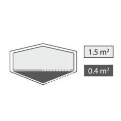 Robens Starlight 1 Exp Tent (2025) 18 Robens Starlight 1 Exp Tent (2025) -Vango Camping Shop 130403 starlight 1 exp drawing other5