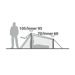 Robens Challenger 2 Exp Tent (2025) 28 Robens Challenger 2 Exp Tent (2025) -Vango Camping Shop 130405 challenger 2 exp drawing other5