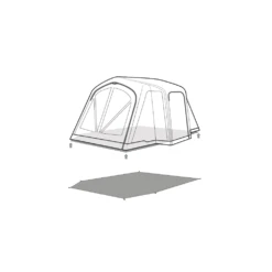 Outwell Montana 4 Footprint Groundsheet (490 * 260cm) 7 Outwell Montana 4 Footprint Groundsheet (490 * 260cm) -Vango Camping Shop 171164 footprint montana 4 air feature photo3