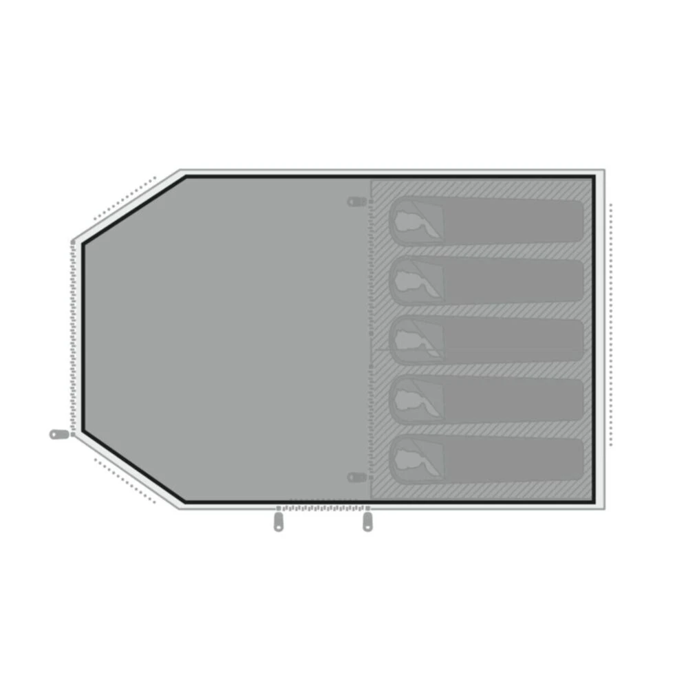 Easy Camp Bokna / Hamra 5 Footprint 4 Easy Camp Bokna / Hamra 5 Footprint - Image 2