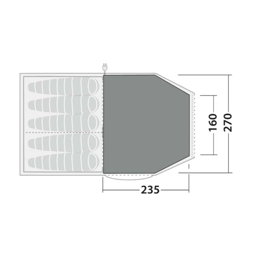 Robens Double Dreamer 5 Fleece Carpet (240*170) 4 Robens Double Dreamer 5 Fleece Carpet (240*170) - Image 2