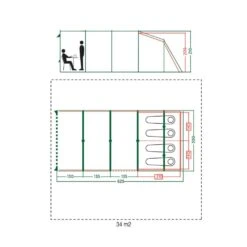 Coleman Vail 4L Tent 7 Coleman Vail 4L Tent -Vango Camping Shop 2000038913 5