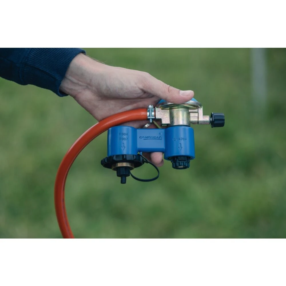 Campingaz Twin Connection CV/R Regulator Kit 4 Campingaz Twin Connection CV/R Regulator Kit - Image 2