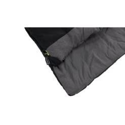 Outwell Celebration Lux Sleeping Bag (Black) -Vango Camping Shop 230360 celebration lux black left side zipper feature photo10