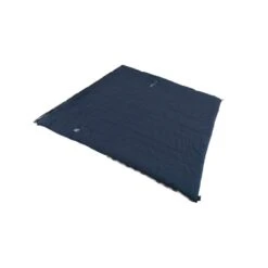 Outwell Camper Lux "L" Sleeping Bag Deep Blue -Vango Camping Shop 230392 camper lux left side zipper feature photo5