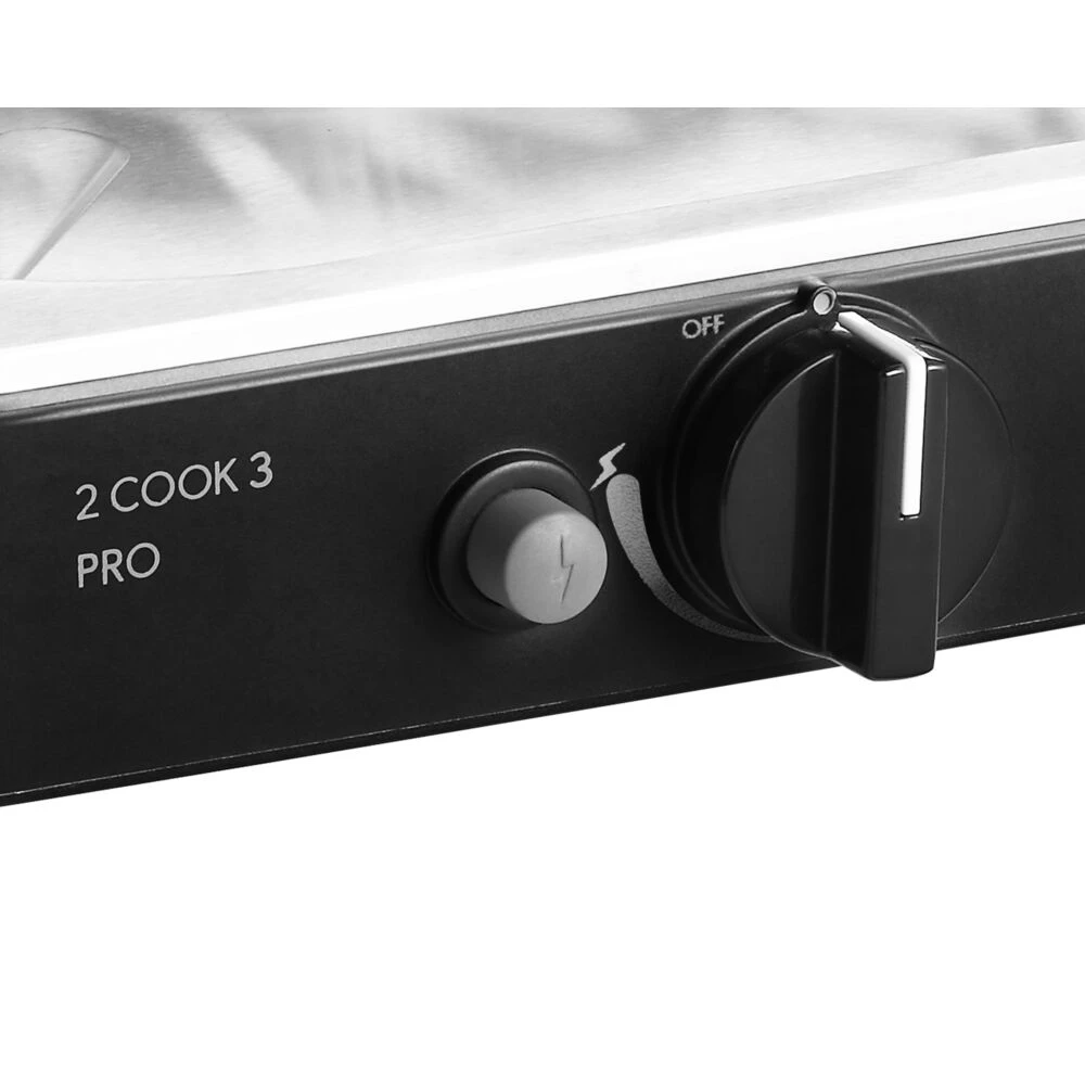 Dometic Cadac 2 Cook 3 Pro Deluxe QR Gas Stove And Grill 5 Dometic Cadac 2 Cook 3 Pro Deluxe QR Gas Stove And Grill - Image 3