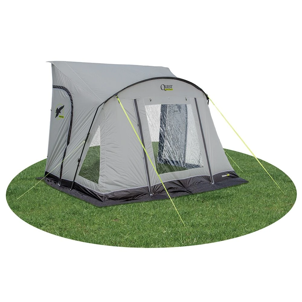 Quest Falcon Pro 325 Poled Porch Caravan Awning 3 Quest Falcon Pro 325 Poled Porch Caravan Awning