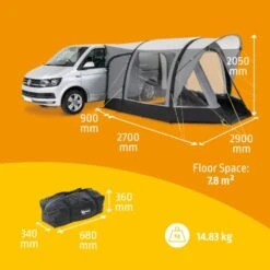 Kampa Action Air Drive Away Awning -Vango Camping Shop action air 5
