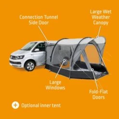 Kampa Action Drive Away Awning -Vango Camping Shop action pole 6