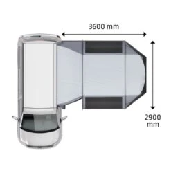 Kampa Action Drive Away Awning -Vango Camping Shop action pole 7