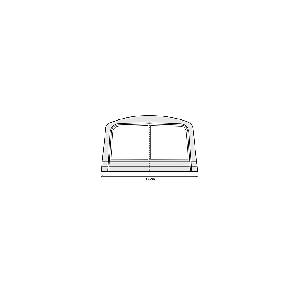 Outdoor Revolution Airedale 6.0s / 6.0se Front Porch Extension 6 Outdoor Revolution Airedale 6.0s / 6.0se Front Porch Extension - Image 4