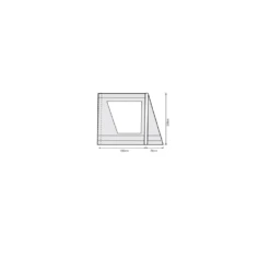 Outdoor Revolution Airedale 7.0se / 9.0se Front Porch Extension -Vango Camping Shop airedale 7se 9se front porch extension floorplan 1