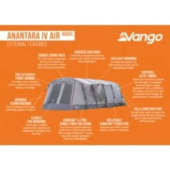 Vango Airbeam Vango Anantara IV 450xl Air Tent 30 Vango Airbeam Vango Anantara IV 450xl Air Tent -Vango Camping Shop anantara iv air 450xl lowres