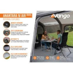 Vango Airbeam Vango Anantara IV 650xl Air Tent -Vango Camping Shop anantara iv air 650xl2 lowres