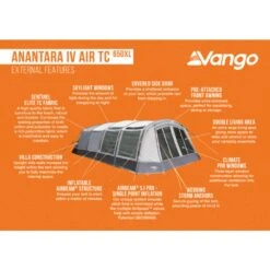 Vango Airbeam Vango Anantara IV TC 650xl Air Tent -Vango Camping Shop anantara iv air tc 650xl lowres