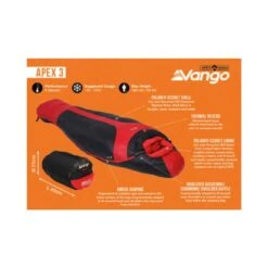 Vango Apex 3 Sleeping Bag -Vango Camping Shop apex 3 infographic lr small