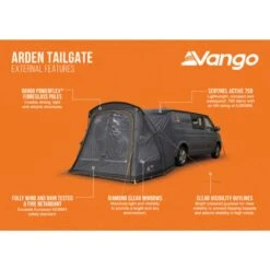 Vango Arden Tailgate Awning (2025) 41 Vango Arden Tailgate Awning (2025) -Vango Camping Shop arden tailgate infographic lowres