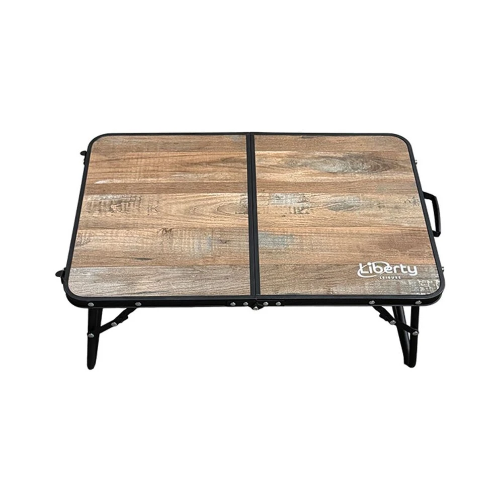 Quest Liberty Arkle Wood Effect Folding Table - Low 4 Quest Liberty Arkle Wood Effect Folding Table - Low - Image 2