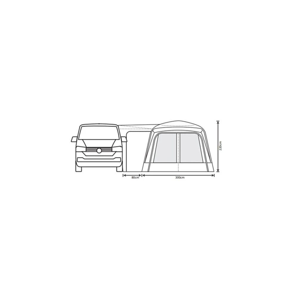 Outdoor Revolution Cayman Air High Awning (255-305cm) 7 Outdoor Revolution Cayman Air High Awning (255-305cm) - Image 5