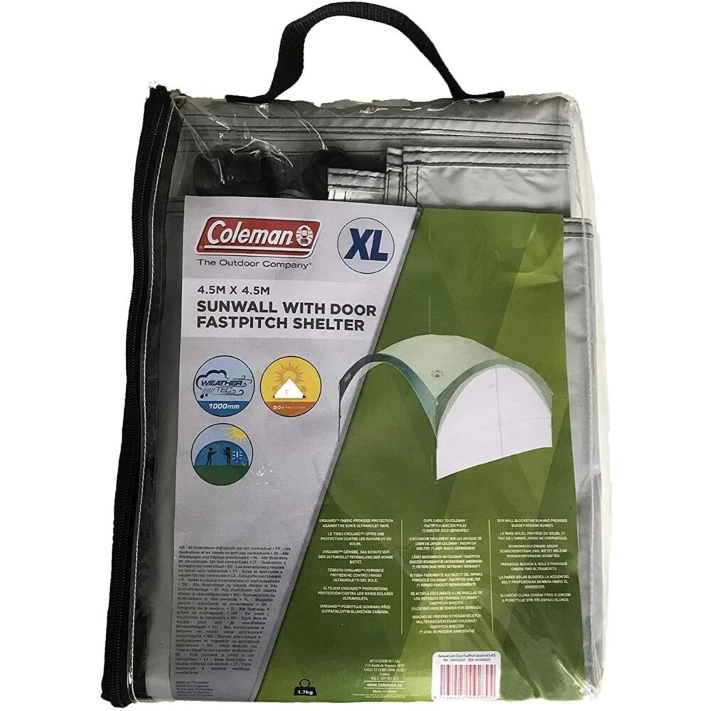 Coleman FastPitch Event Shelter Pro XL Sunwall With Door 3 Coleman FastPitch Event Shelter Pro XL Sunwall With Door