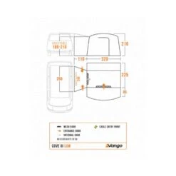 Vango Cove III Low Poled Awning (2025) 15 Vango Cove III Low Poled Awning (2025) -Vango Camping Shop cove iii low floorplan low res small