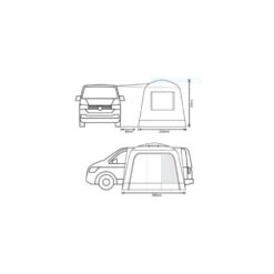 Outdoor Revolution Cayman Cuda XL Awning (180-240cm) 14 Outdoor Revolution Cayman Cuda XL Awning (180-240cm) -Vango Camping Shop cuda xl floor 2