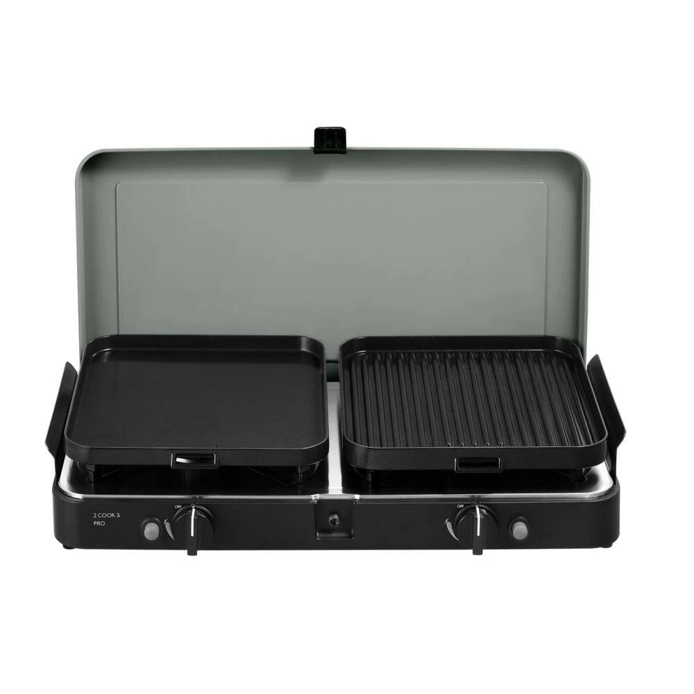 Dometic Cadac 2 Cook 3 Pro Deluxe QR Gas Stove And Grill 3 Dometic Cadac 2 Cook 3 Pro Deluxe QR Gas Stove And Grill