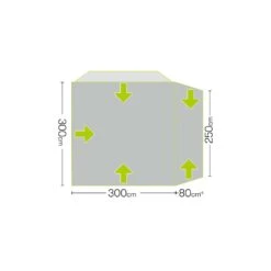 Quest Eagle Poled Drive Away Awning (Low: 180 - 210cm) -Vango Camping Shop eagle pole low fl