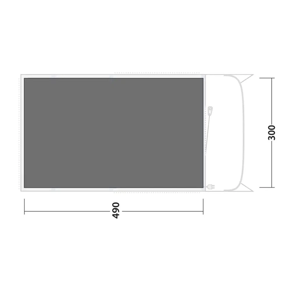 Outwell Florida 5 Footprint Groundsheet 4 Outwell Florida 5 Footprint Groundsheet - Image 2